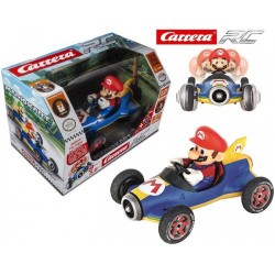 CN23 CARRERA 1:18 Mario Kart Mach 8, Mario (2.4Ghz, batería LiFePo+cargador)   181066